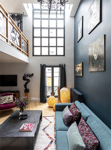 Rénovation Saint Georges Paris 9ème - 145 m² par A&D Vanessa Faivre