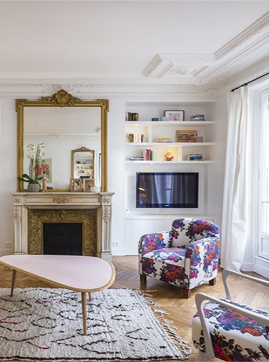 Rénovation Hippolyte Lebas Paris 9ème - 101m² par A&D Vanessa Faivre