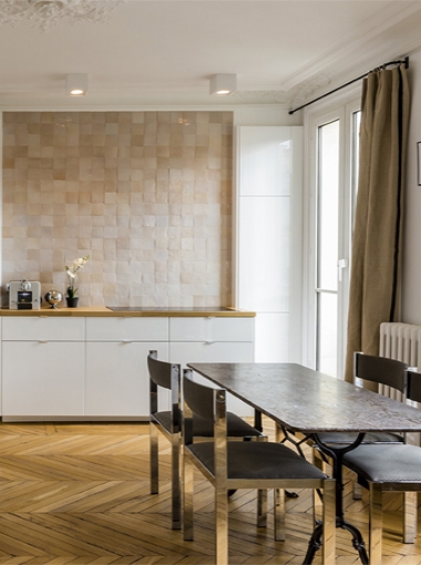 Rénovation Martyrs Paris 9ème - 104m² par A&D Vanessa Faivre