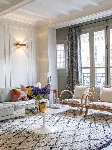 Rénovation Trudaine Paris 9ème - 145m² par A&D Vanessa Faivre