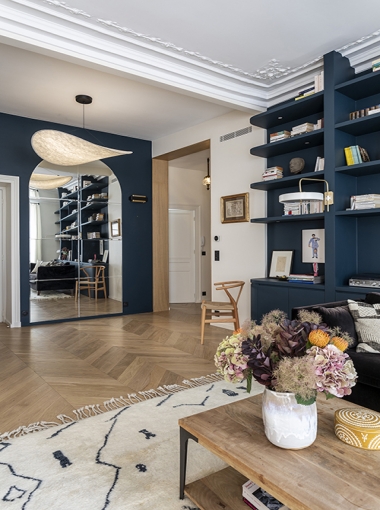 Rénovation Le Marais Paris 3ème - 80m² par A&D Vanessa Faivre