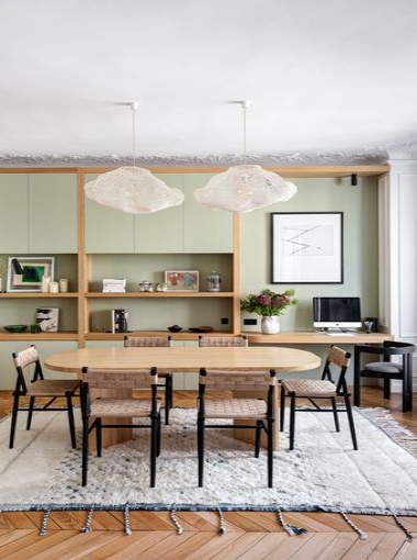 Rénovation Spontini Paris 16ème - 99m² par A&D Vanessa Faivre