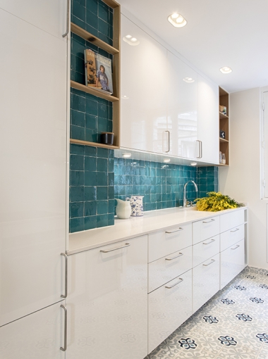 Rénovation Émile Zola Paris 15ème - 106m² par A&D Vanessa Faivre