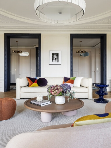 Rénovation Les Invalides Paris 7ème - 250m² par A&D Vanessa Faivre
