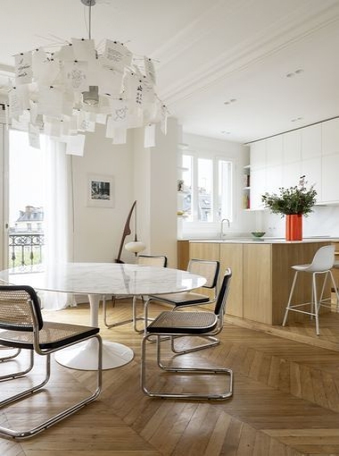 Rénovation Denfert-Rochereau Paris 14ème - 110m² par A&D Vanessa Faivre