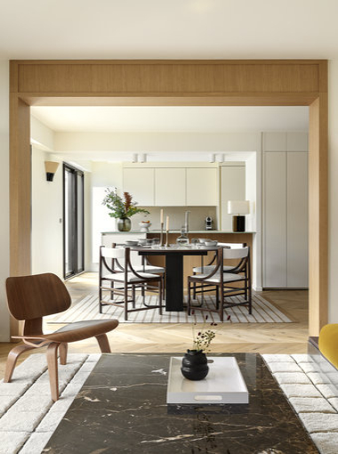 Rénovation Bausset Paris 15ème - 115m² par A&D Vanessa Faivre